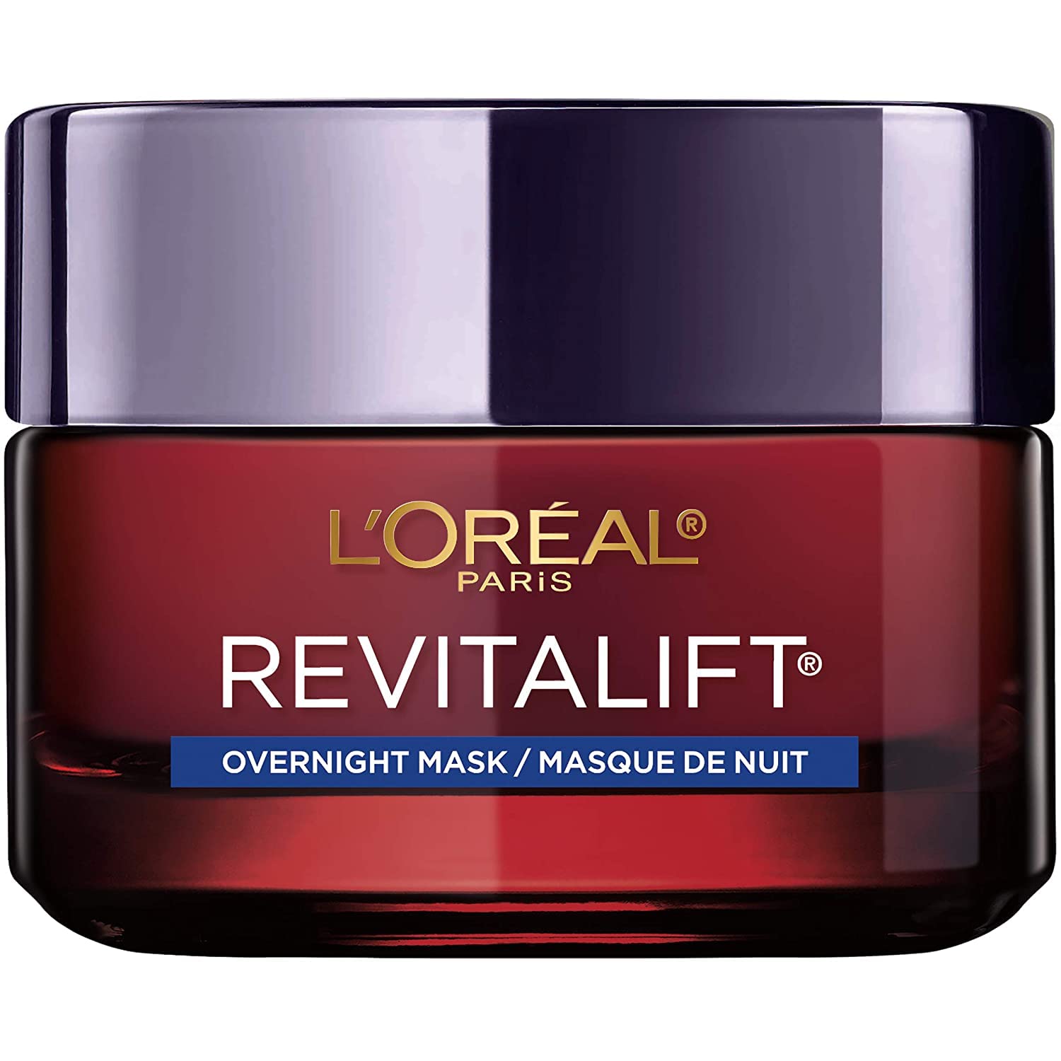L'Oreal Paris Revitalift Triple Power Overnight Mask - Pro-Retinol, Hyaluronic Acid & Vitamin C (1.7 oz)