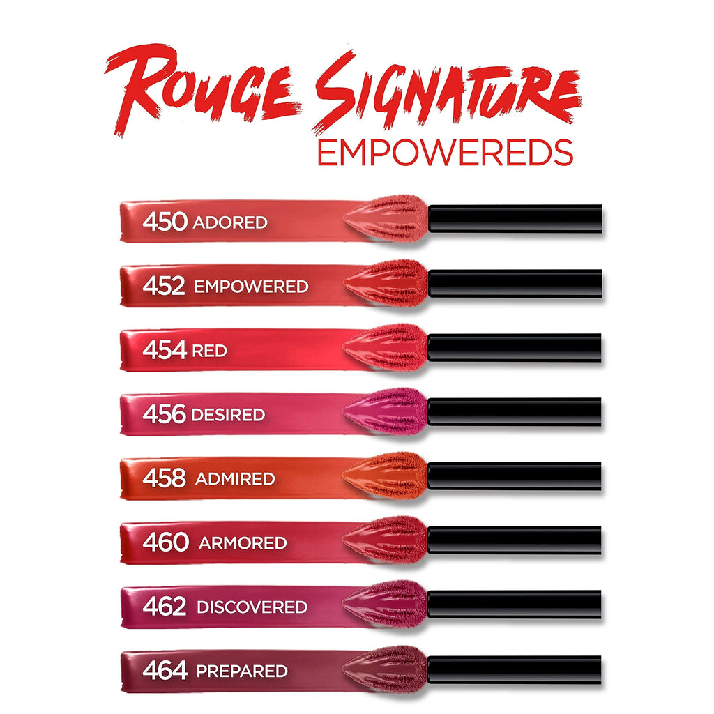 L’Oréal Paris Rouge Signature Matte Lip Stain in Desired – Weightless Matte Color