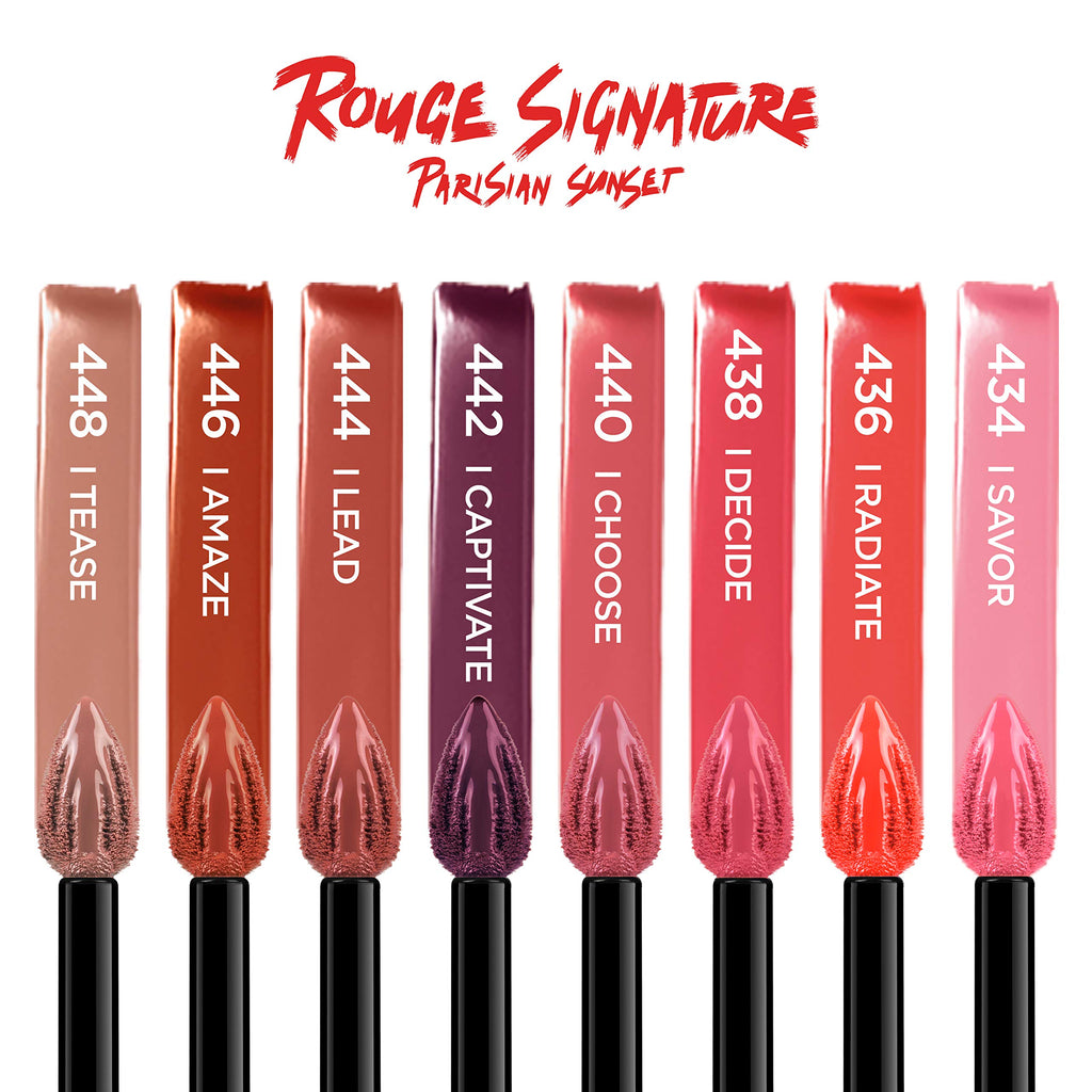 L’Oréal Paris Rouge Signature Parisian Sunset Collection – I Choose