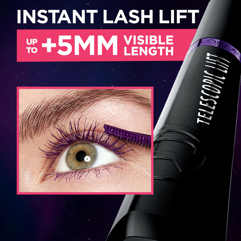 L'Oreal Paris Telescopic Lift Colored Mascara – Galactic Purple & Stellar Blue