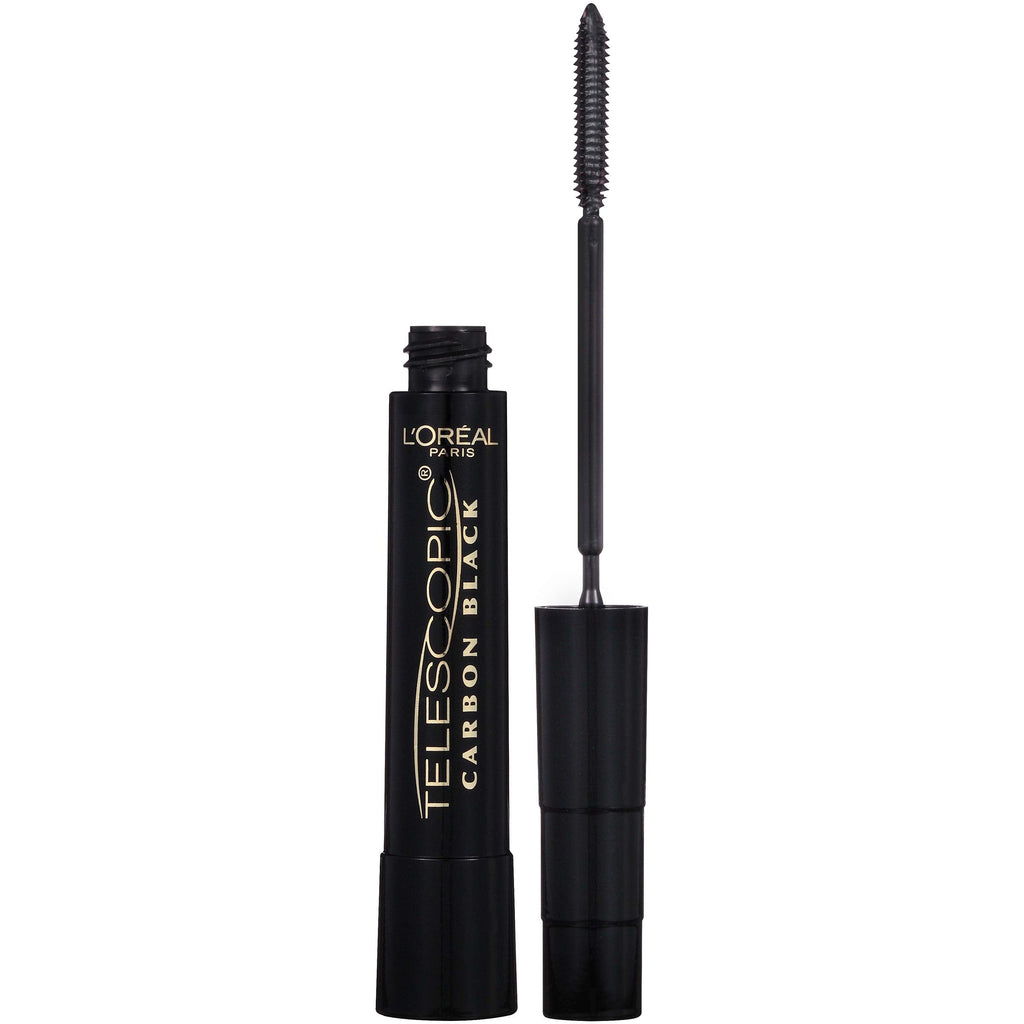 L'Oreal Paris Telescopic Original Lengthening Mascara – Carbon Black, 0.27 fl oz (Pack of 3)