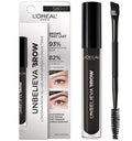 L'Oréal Paris Unbelieva-Brow Longwear Waterproof Tinted Brow Gel - Black, 0.15 fl oz