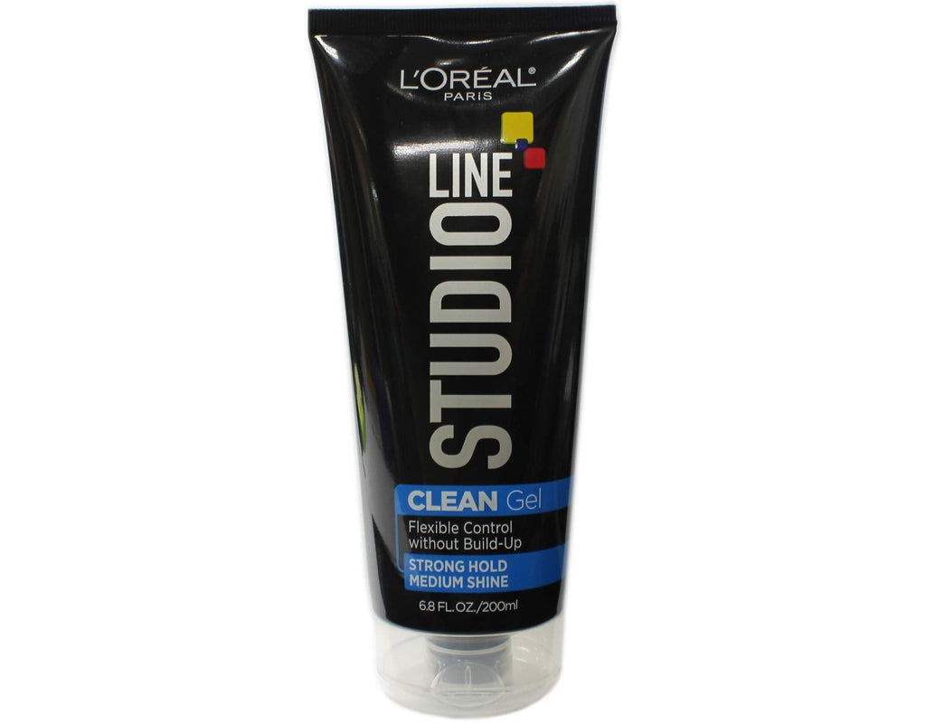 L'Oreal Studio Clean Gel Strong Hold 6.8 oz – Value Pack of 2