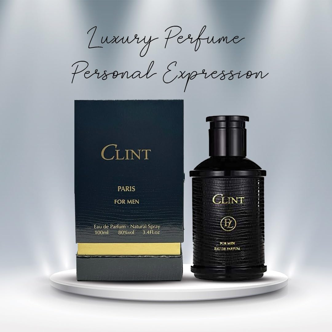 Lorientale Fragrances L’orientale Clint Rouge Eau de Parfum for Men – 3.4 oz