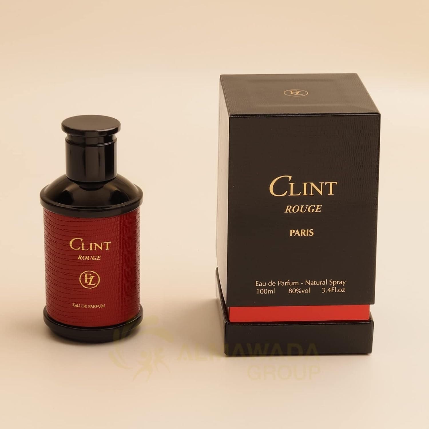 Lorientale Fragrances L’orientale Clint Rouge Eau de Parfum for Men – 3.4 oz