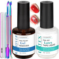 LOUINSTIC Gel Nail Polish Remover Kit — Quick, Acetone-Free Removal in 2–5 Minutes