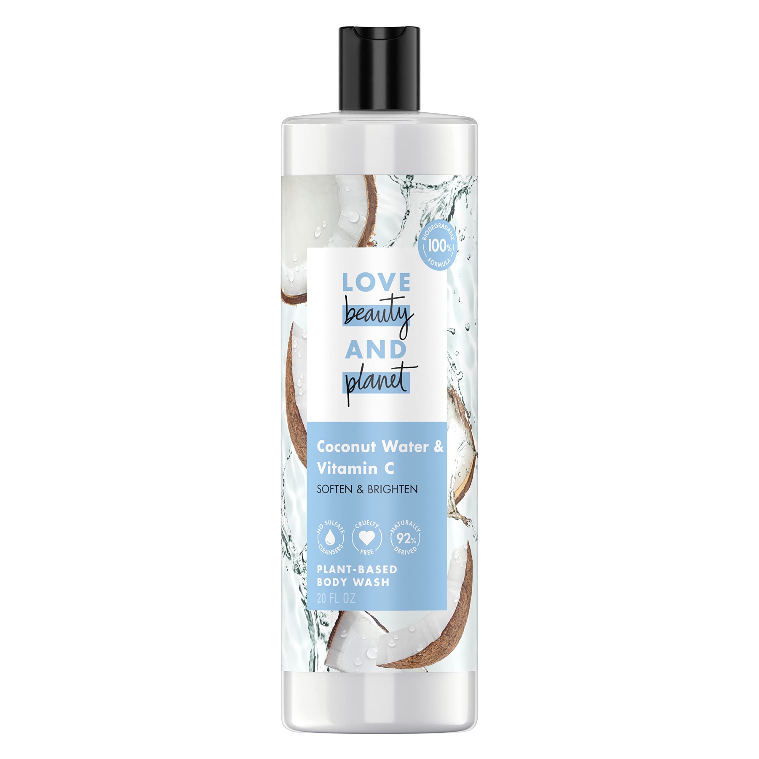 Love Beauty and Planet Plant Based Body Wash – Coconut Water & Vitamin C