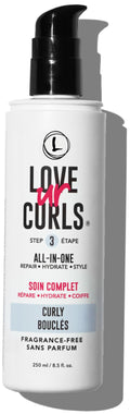 Love Ur Curls Fragrance Free All-in-One Curl Cream Styler – Define, Hydrate & Repair | 250mL