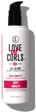 Love Ur Curls LUS All-in-One Styler for Natural Wavy Hair – 8.5 oz | Repair, Hydrate & Style in One Step