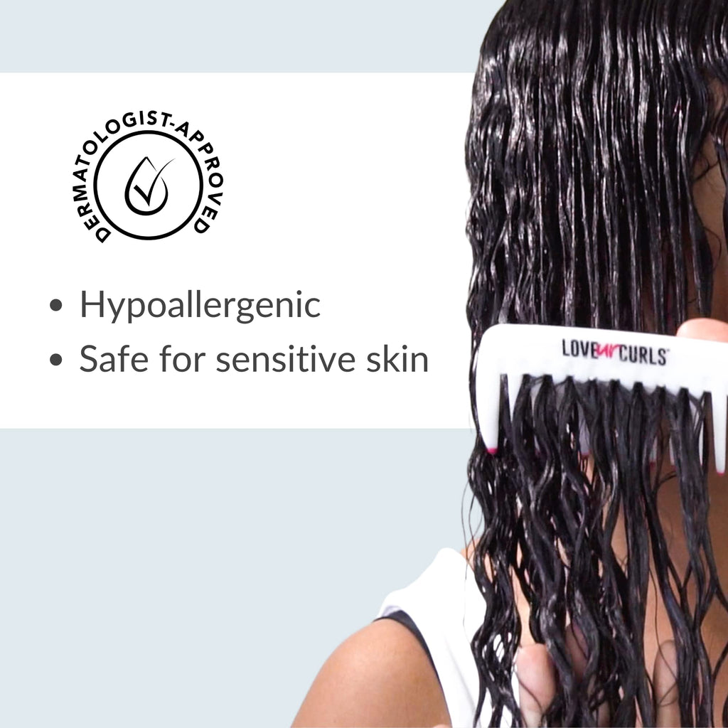Love Ur Curls Fragrance Free Conditioner | Hydrating Detangler for Curly, Wavy & Kinky-Coily Hair (250ml)