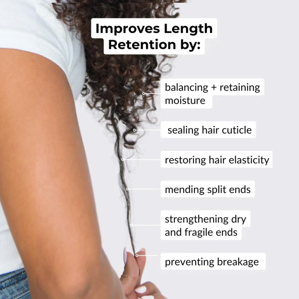 Love Ur Curls Split End Mender — Restorative Leave-In Treatment for Damaged Hair