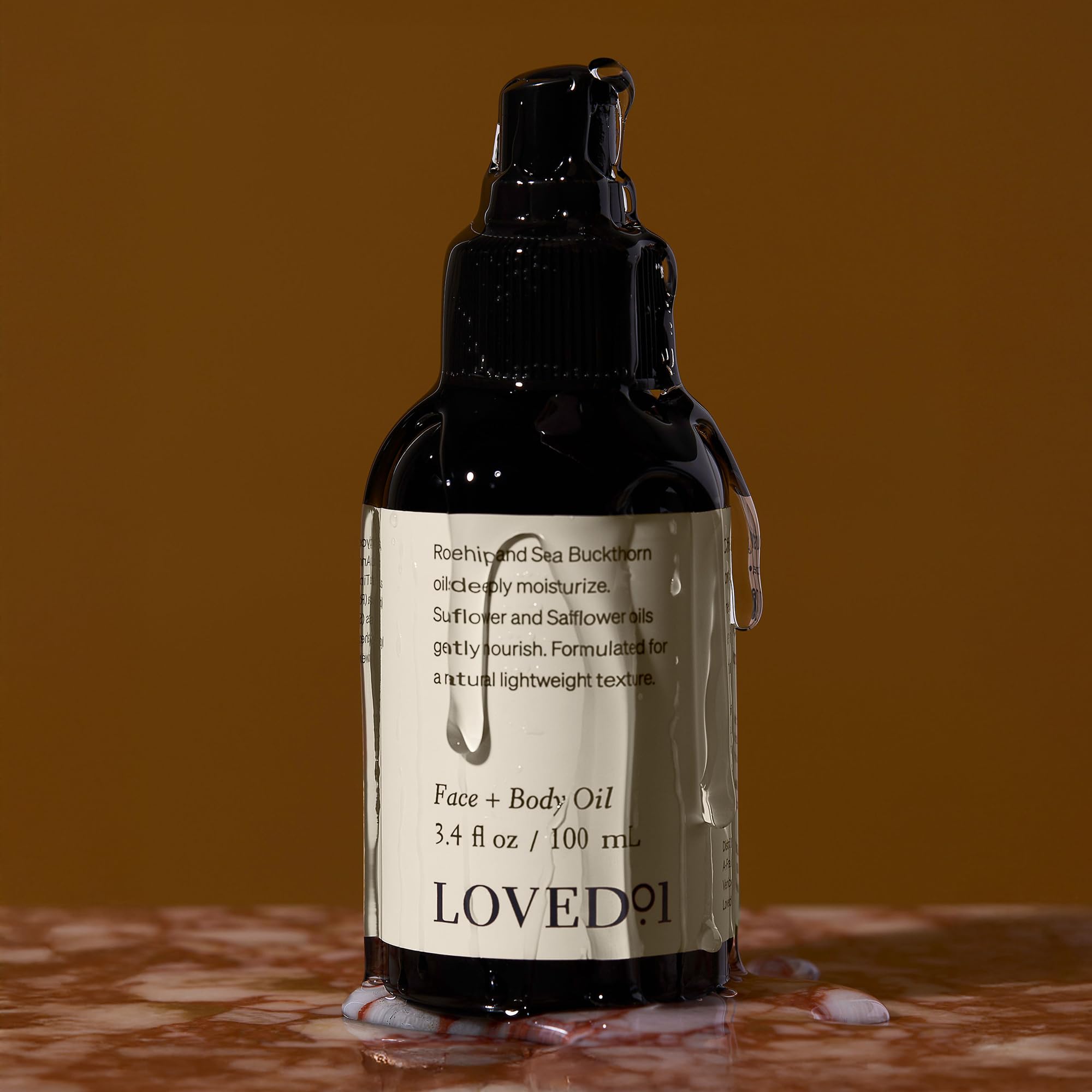 Loved01 Face & Body Oil | John Legend Skincare – Lightweight Hydration, 2-Pack (3.4 oz each)