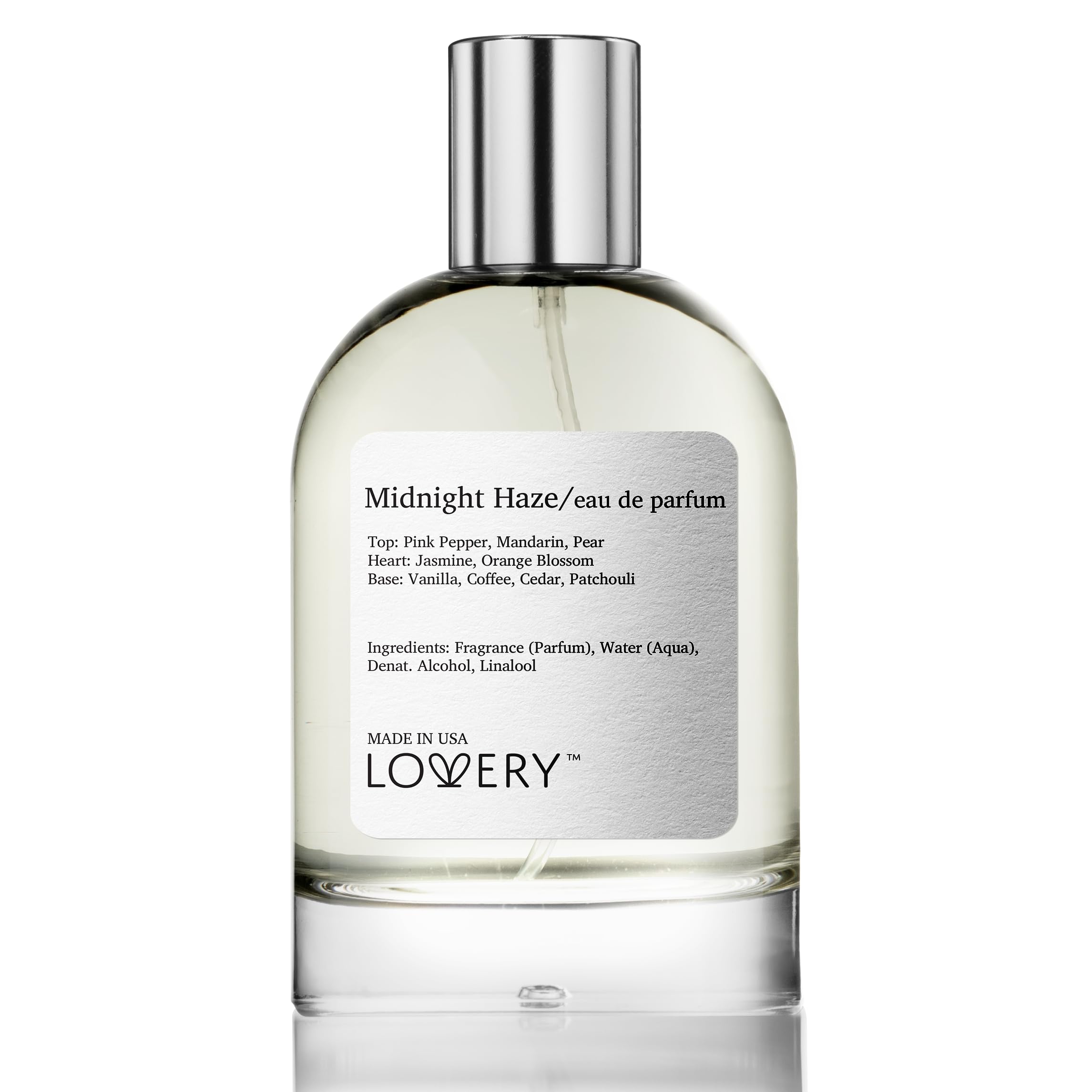 LOVERY Midnight Haze Eau de Parfum for Women – 100 ml, Vegan, Long-Lasting