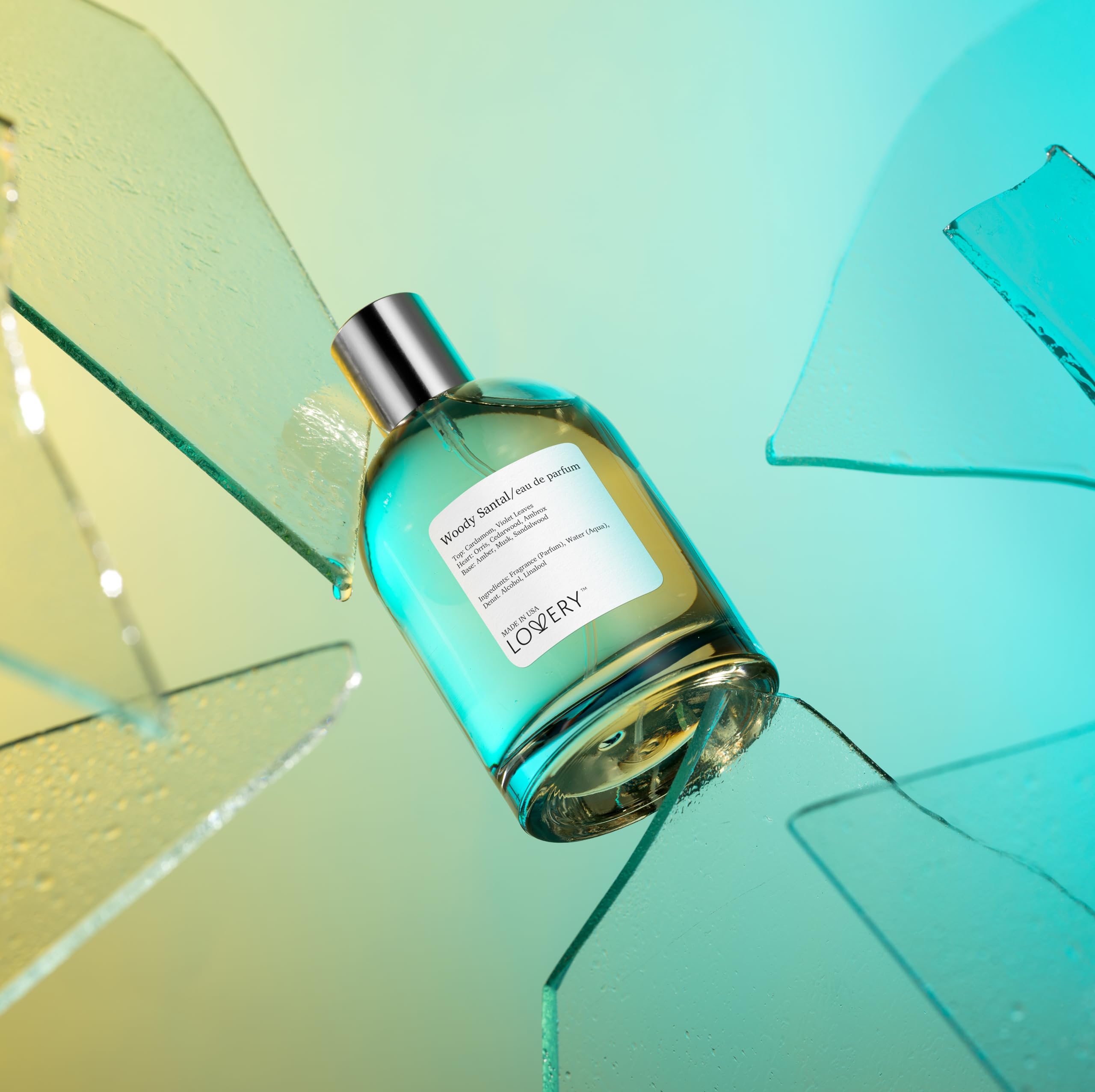 LOVERY Woody Santal Eau de Parfum | Unisex 100ml EDP Inspired by Santal 33
