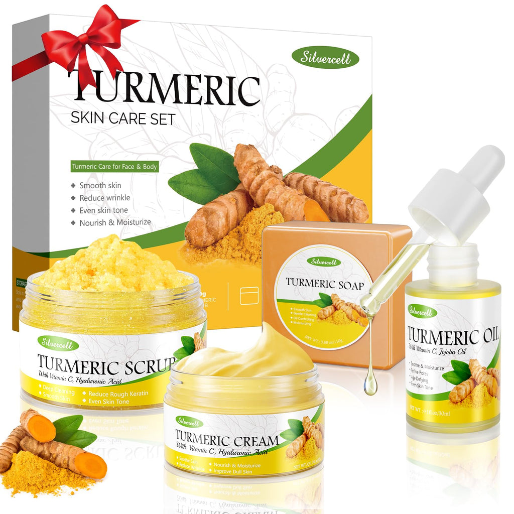 Lucoss Beauty Turmeric Skin Care Set – Glow, Hydration & Even Tone Gift for Her