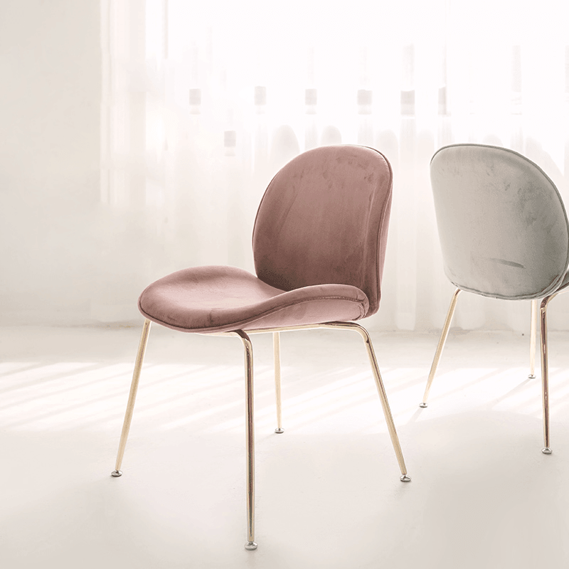 Lule Dining Chair, Velvet