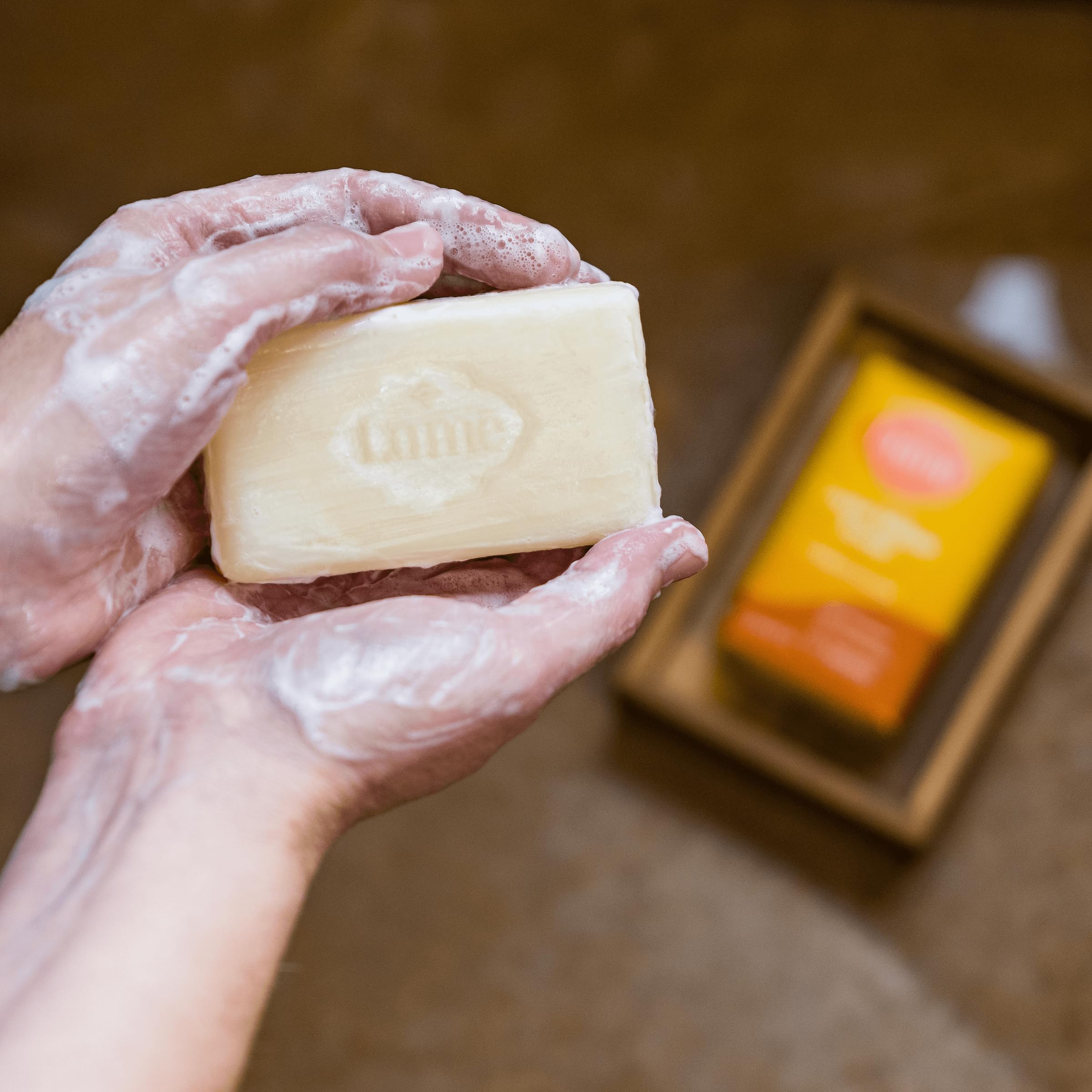 Lume Whole Body Deodorant & Soap – Aluminum-Free, Baking Soda Free, Toasted Coconut (2x 2.6 oz Sticks + 2x 5 oz Soaps)