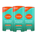 Lume Whole Body Deodorant – Minted Cucumber, 72-Hour Odor Control (3-Pack)