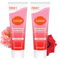 Lume Whole Body Deodorant - Peony Rose Invisible Cream - 72-Hour Odor Control - Aluminum & Baking Soda Free - 3.0 oz Pack of 2