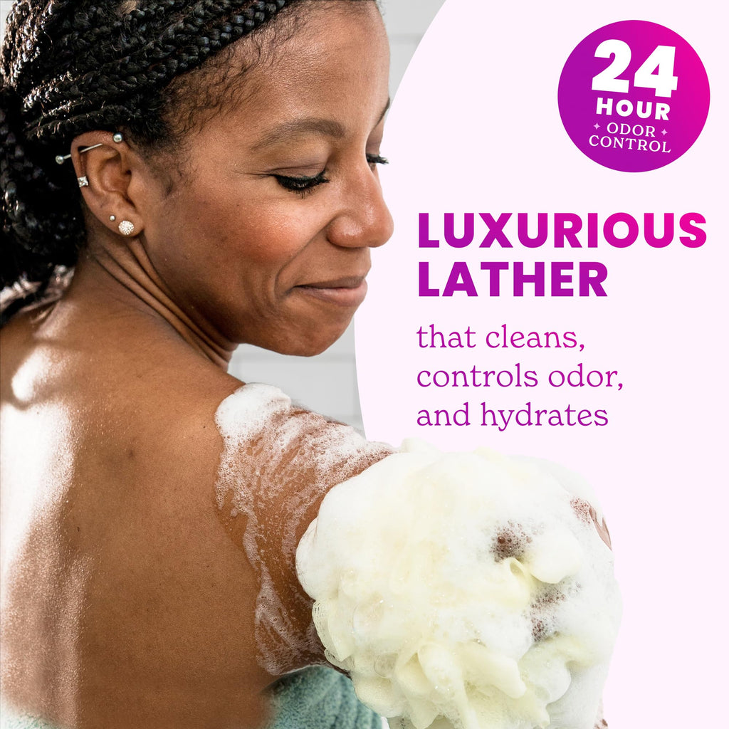 Lume Acidified Body Wash & Flushable Deodorant Wipes — 24-Hour Odor Control | Lavender Sage + Cucumber