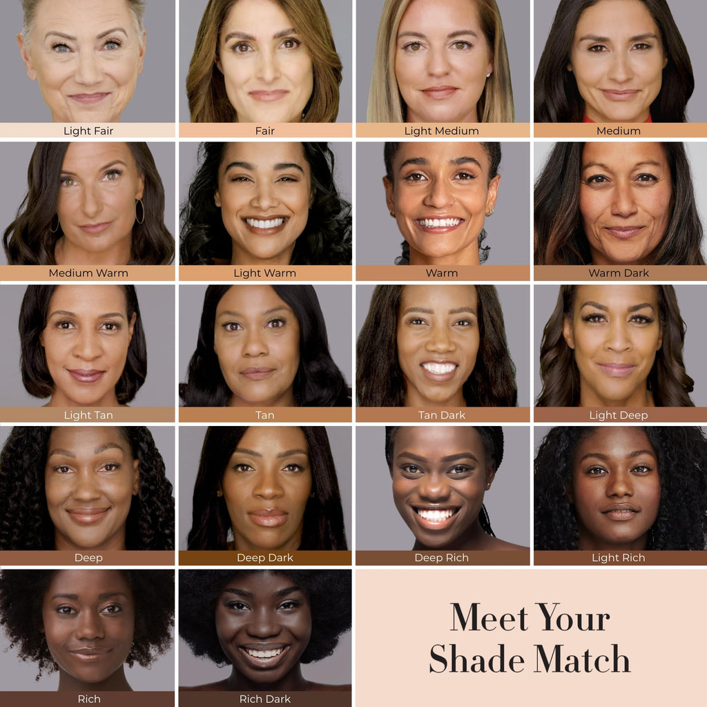 LUMINESS Silk Airbrush Spray Foundation – Full Coverage Hydration (Shade Medium)