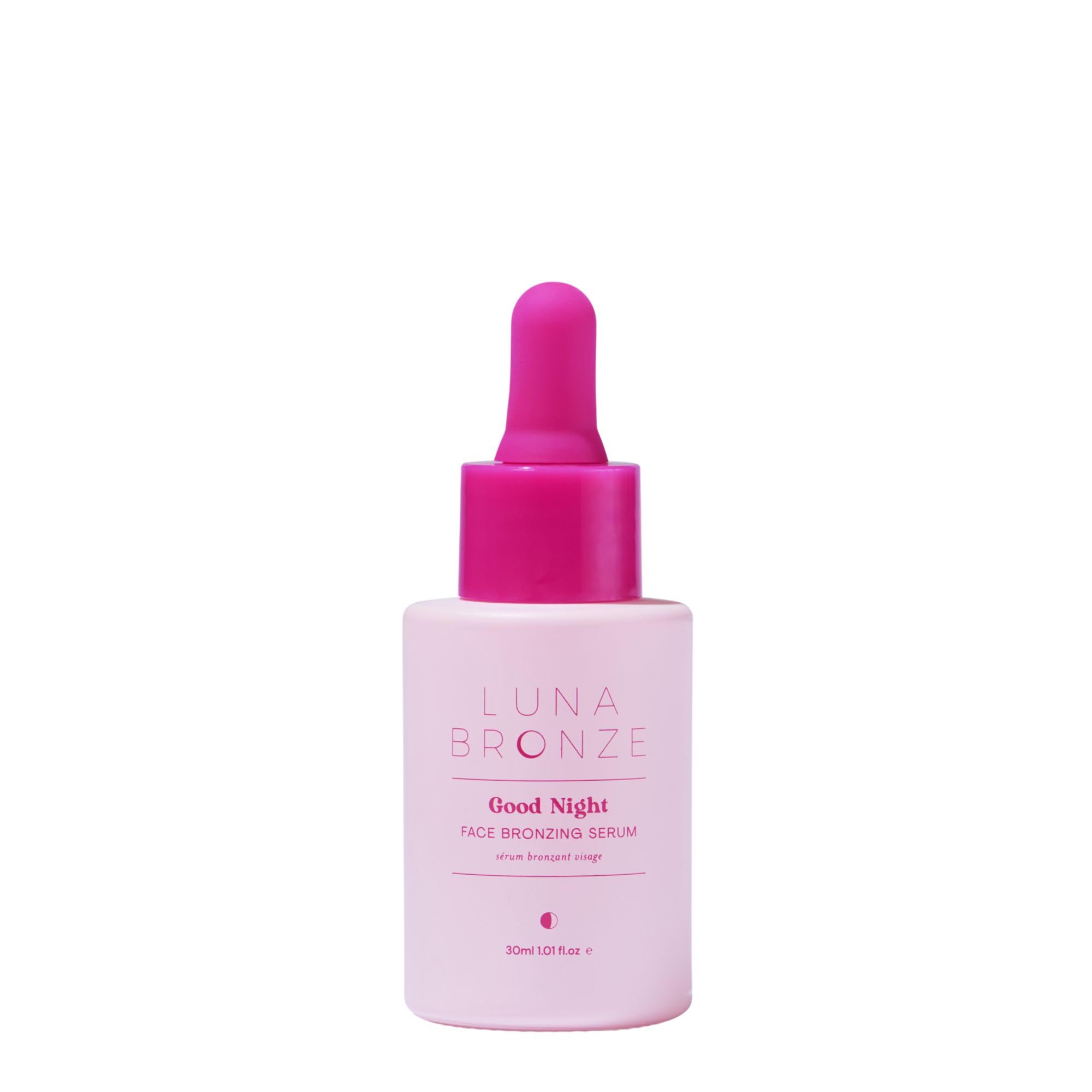 Luna Bronze Good Night Face Tanning Drops | Overnight Glow Serum with Vitamin C