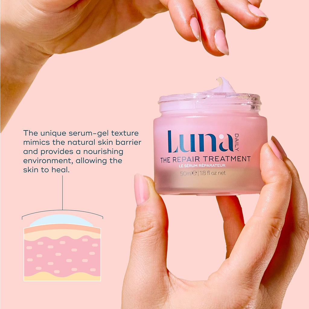 Luna Daily Stretch Mark & Scar Gel | Repair & Hydration with Arnica & Cacay Oil | 50ml