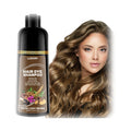 Lunory Light Brown Hair Dye Shampoo – 3-in-1 Color, Ammonia-Free & Paraben-Free