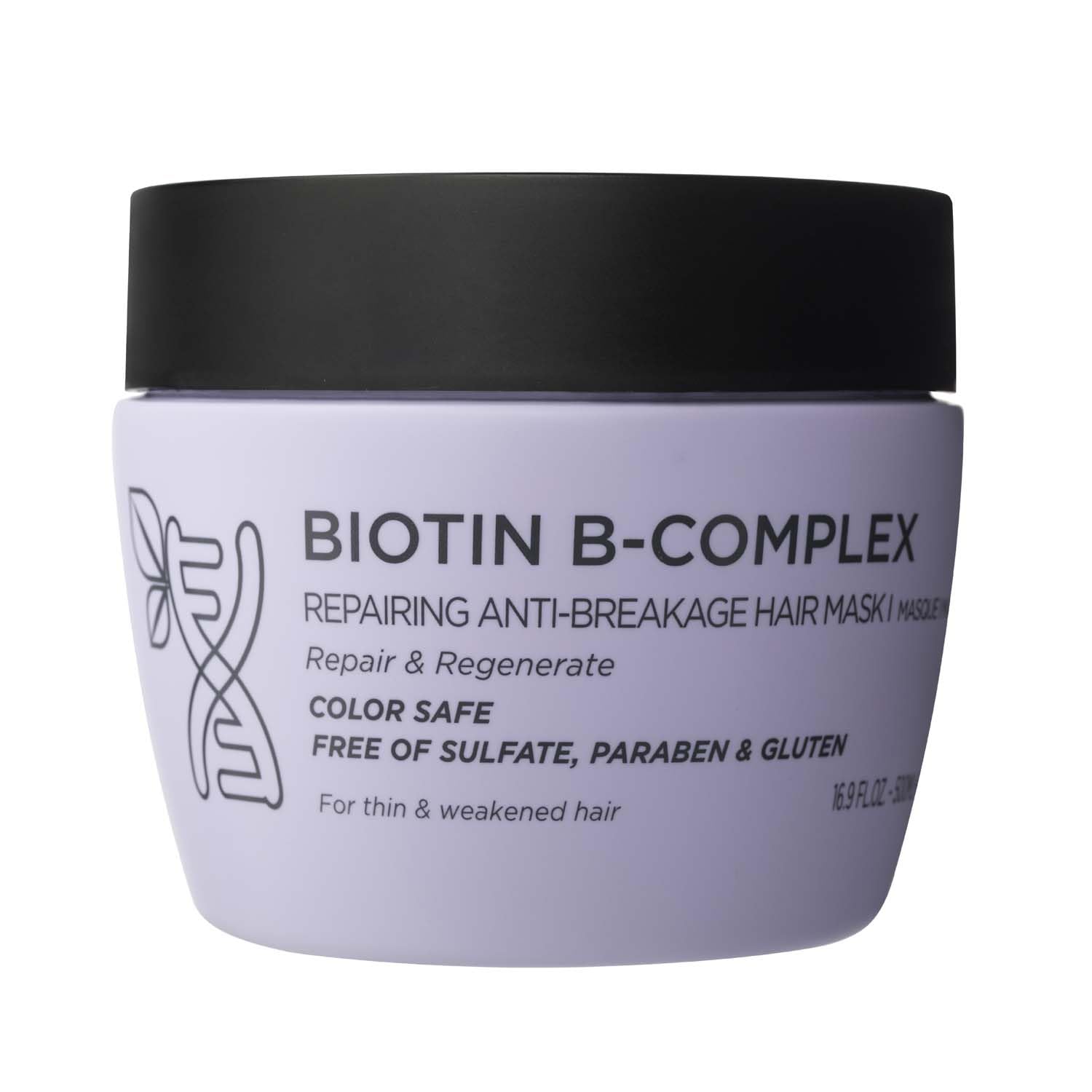 L Luseta Biotin B-Complex Hair Mask – Growth & Strength, 16.9 oz