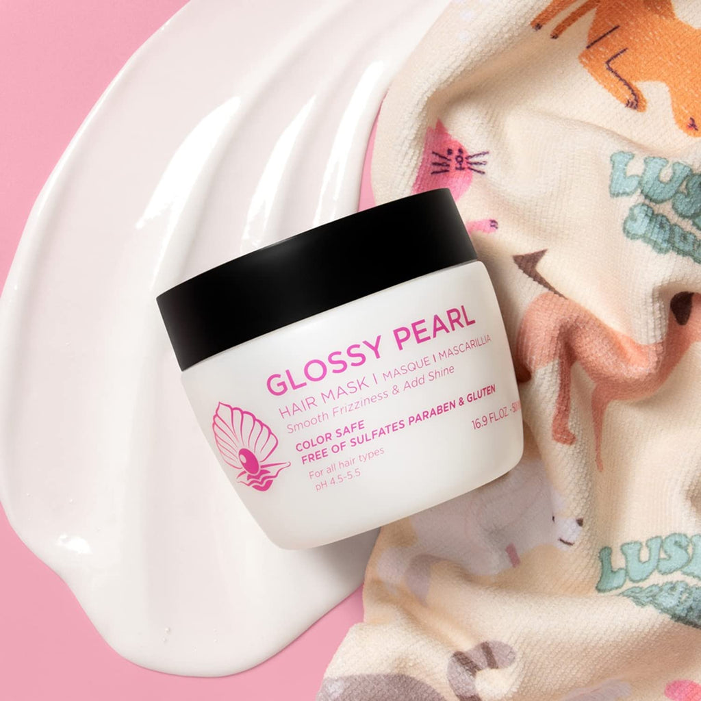 Luseta Glossy Pearl Hair Mask – Smoothing & Hydrating Deep Conditioner for Damaged & Frizzy Hair | Sulfate Free