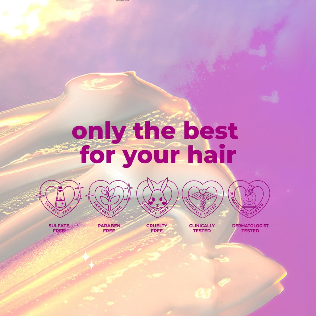 Luseta Glossy Pearl Trio – Smoothing & Hydrating Shampoo, Conditioner & Hair Serum