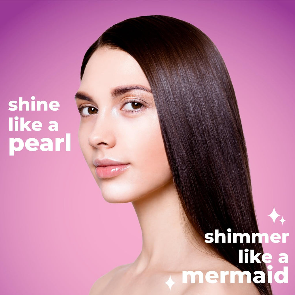 Luseta Glossy Pearl Trio – Smoothing & Hydrating Shampoo, Conditioner & Hair Serum