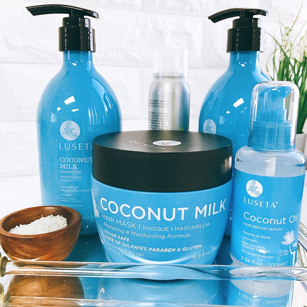 Luseta Coconut Milk Hair Mask 16.9 oz – Hydrating, Sulfate-Free