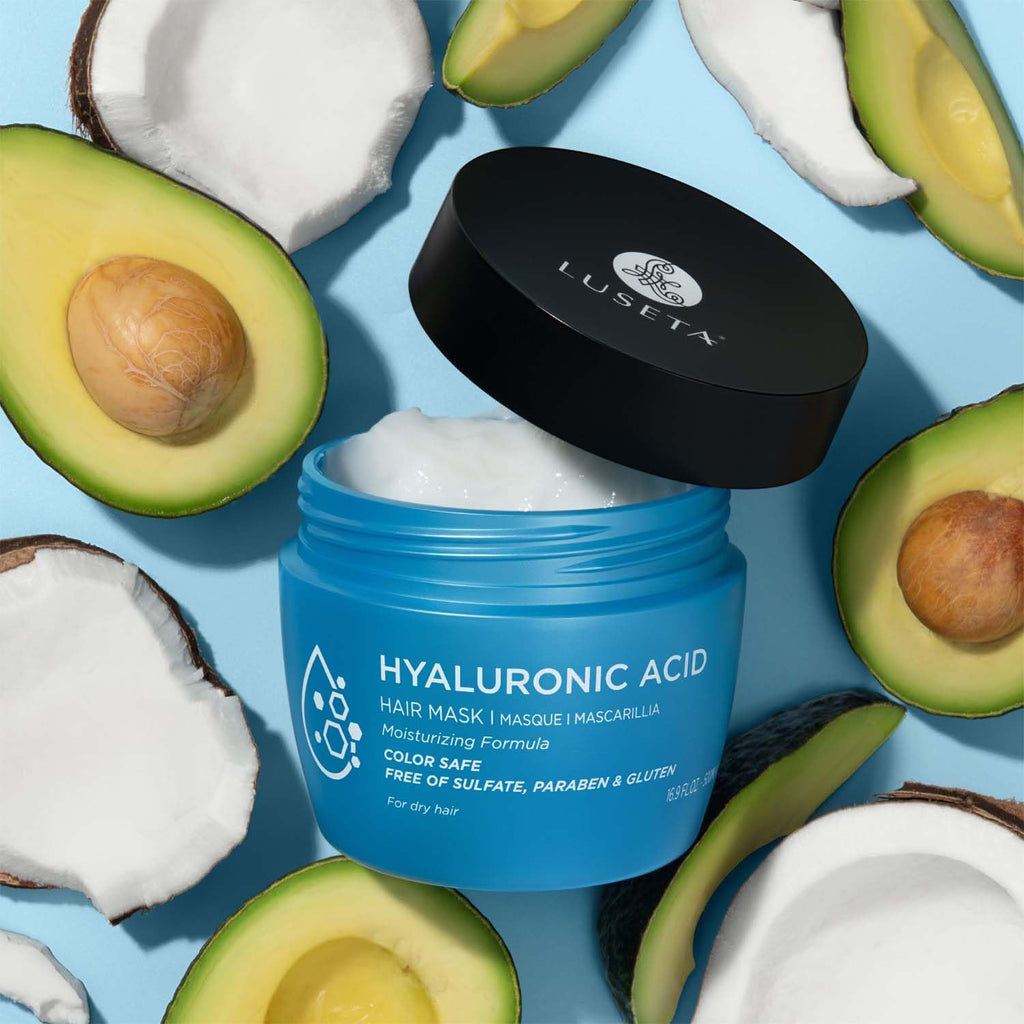 L LUSETA Hyaluronic Acid Hair Mask – Intense Moisture for Hydrated, Manageable Hair