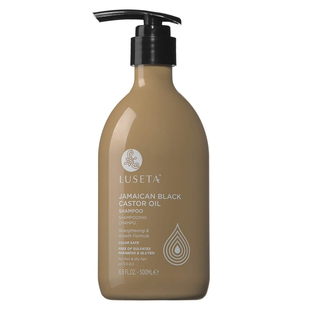 Luseta Jamaican Black Castor Oil Shampoo – Strengthen & Restore Fine & Dry Hair | Scalp Care 16.9 oz