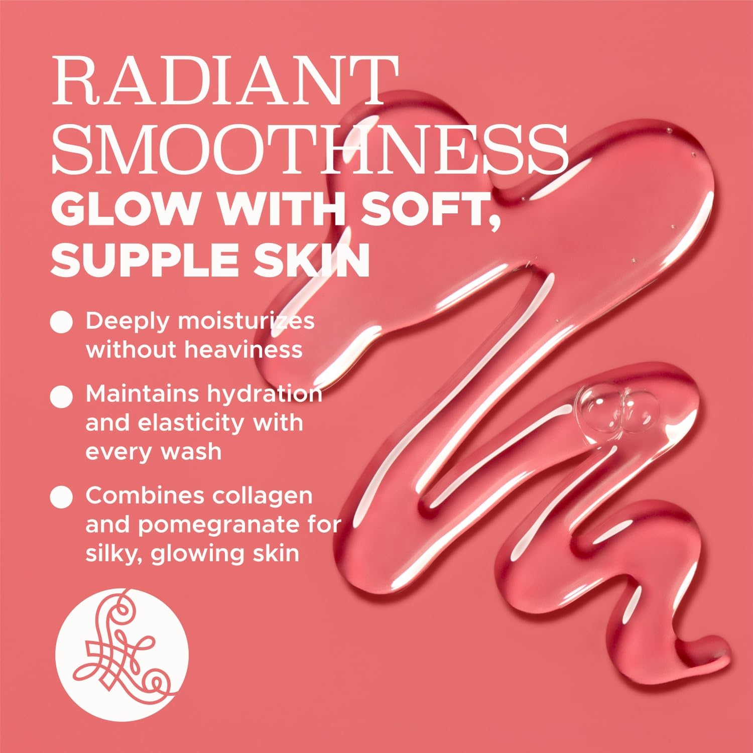 Luseta Pomegranate & Collagen Body Wash – Rejuvenating Shower Gel for All Skin Types