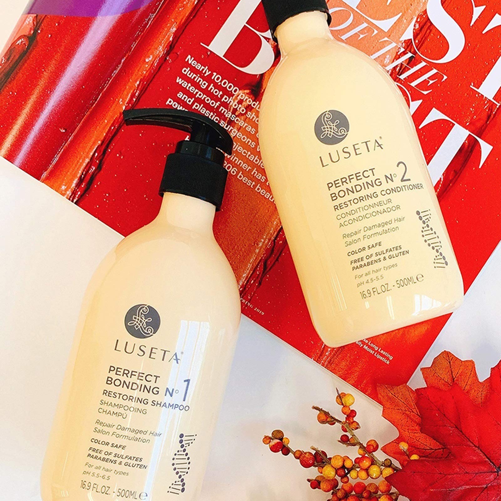 Luseta Perfect Bonding Restoring Shampoo — Bond Strength & Color Longevity