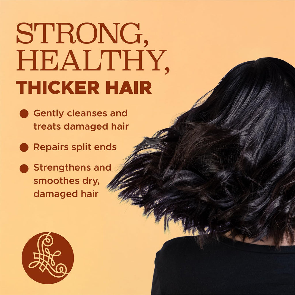 Luseta Hair Growth Shampoo with Turmeric & Collagen | Thickening, Color Safe, Sulfate & Paraben Free 16.9 oz