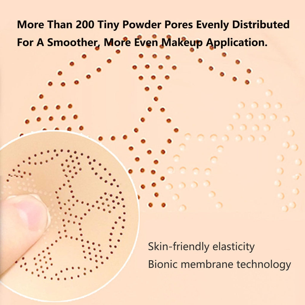 2026 Luvie Glow Foundation Cushion Ivory – Mushroom Head Air Cushion CC Cream