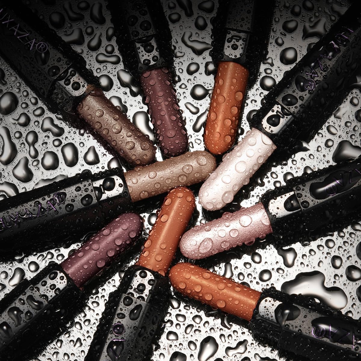 LUXAZA PRO Neutral Eyeshadow Stick Set | Waterproof, Long-Wear, Cinnamon Coco