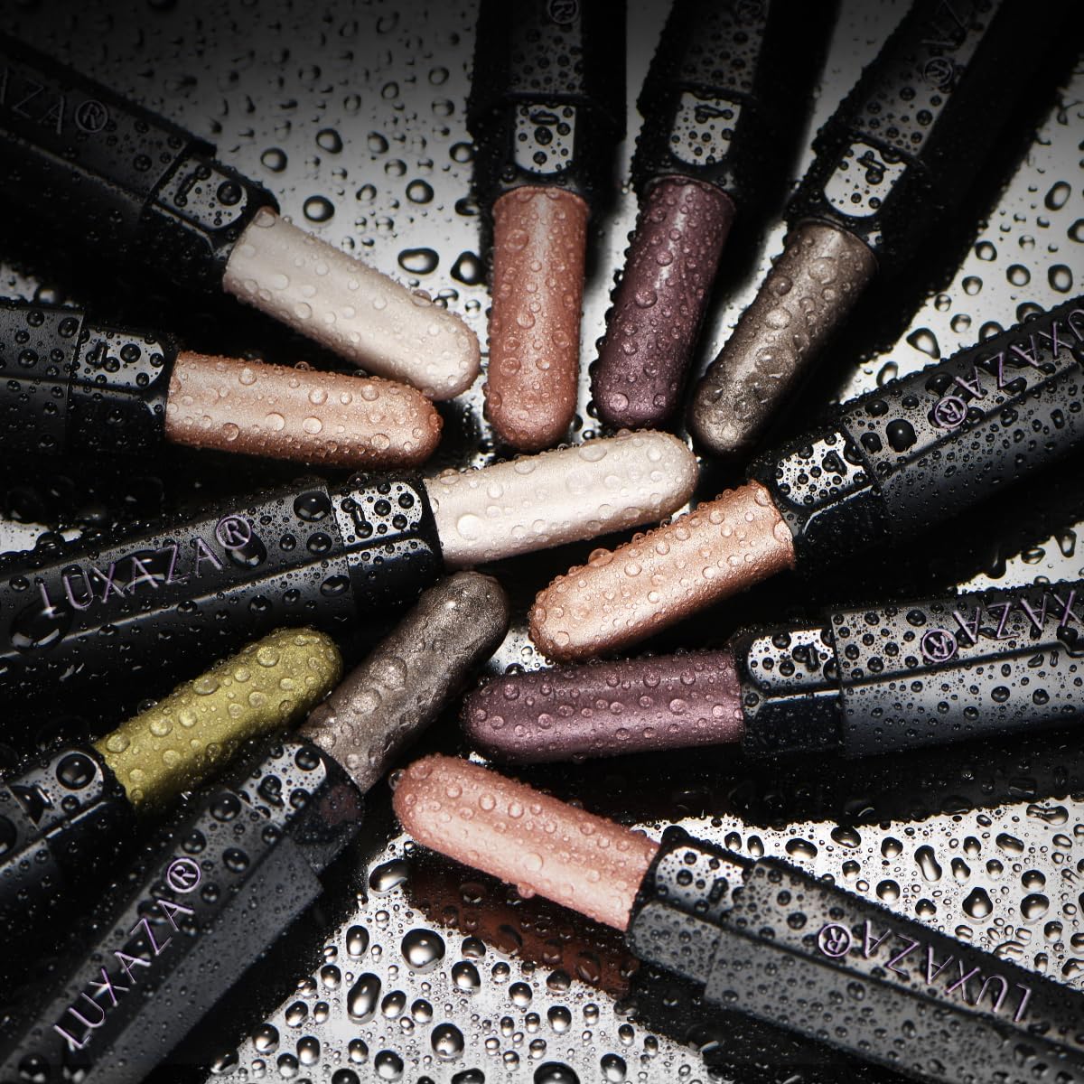 LUXAZA PRO Shimmer Eyeshadow Stick 6-Piece Set – Desert Wild
