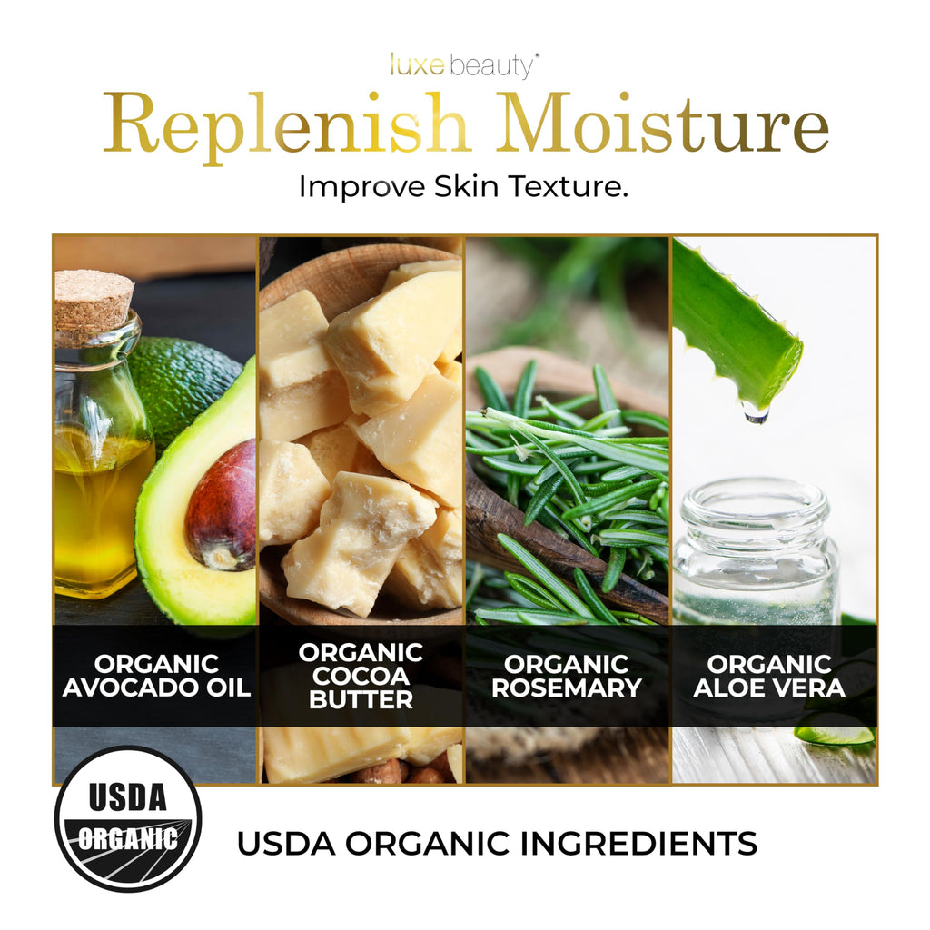 LUXEBEAUTY Non-Greasy Hyaluronic Acid Moisturizer – Grapefruit Scented