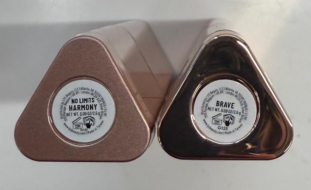 LYS Beauty Glow Worthy Mini Duo: Harmony Cream Bronzer + Brave Highlighter – 0.09 oz Each