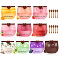 LZXLUKGIR 10Pcs Honey Pot Lip Balm – Moisturizing Lip Care Set & Overnight Lip Mask