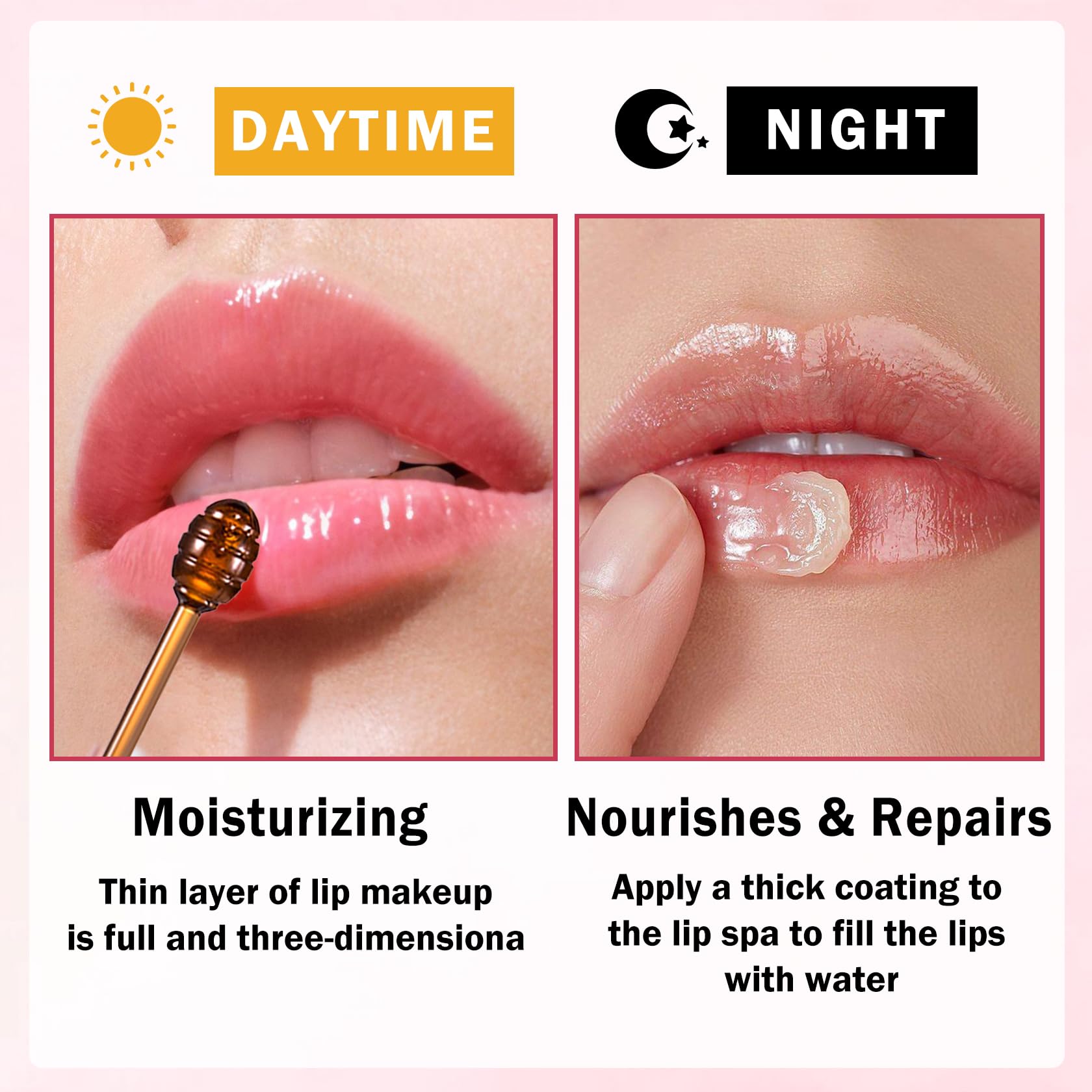 LZXLUKGIR 10Pcs Honey Pot Lip Balm – Moisturizing Lip Care Set & Overnight Lip Mask