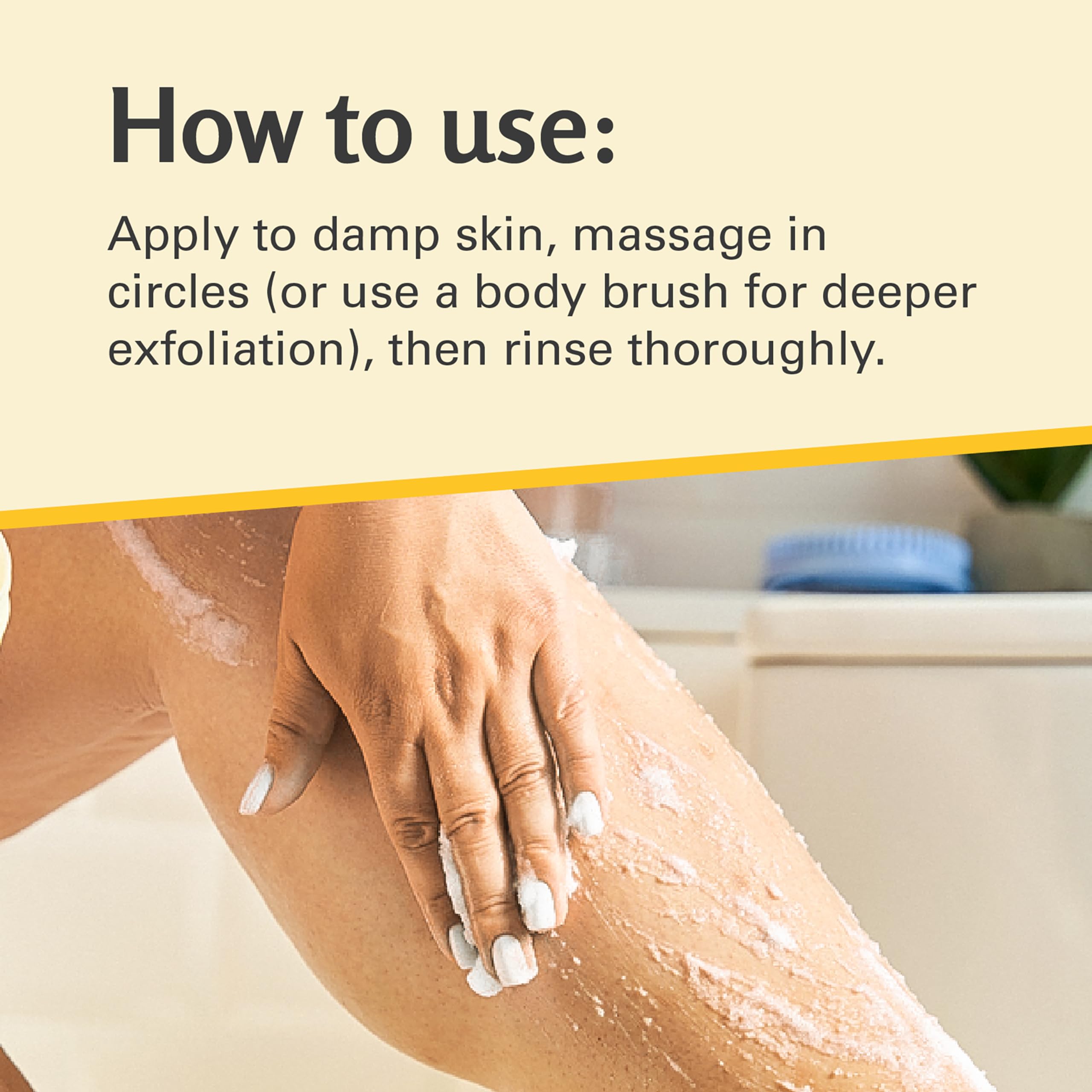 M3 Naturals Anti-Cellulite Scrub — Tightening, Firming & Moisturizing Skin