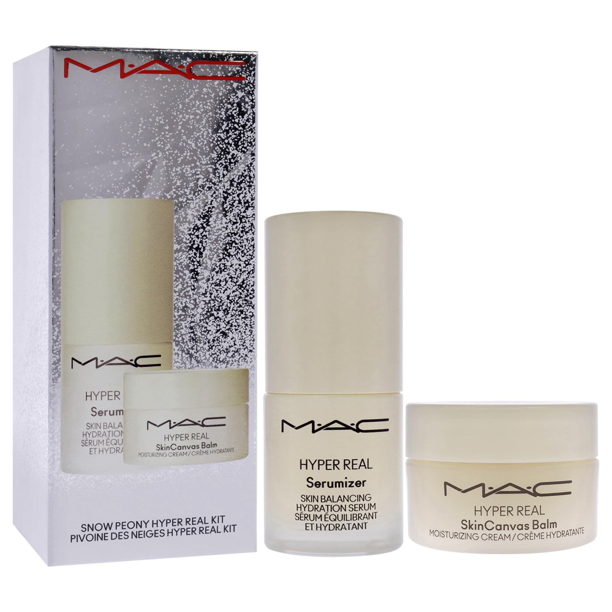 MAC Bizzare Blizzard Snow Peony Hyper Real 2-Pc Kit – Serum & Cream