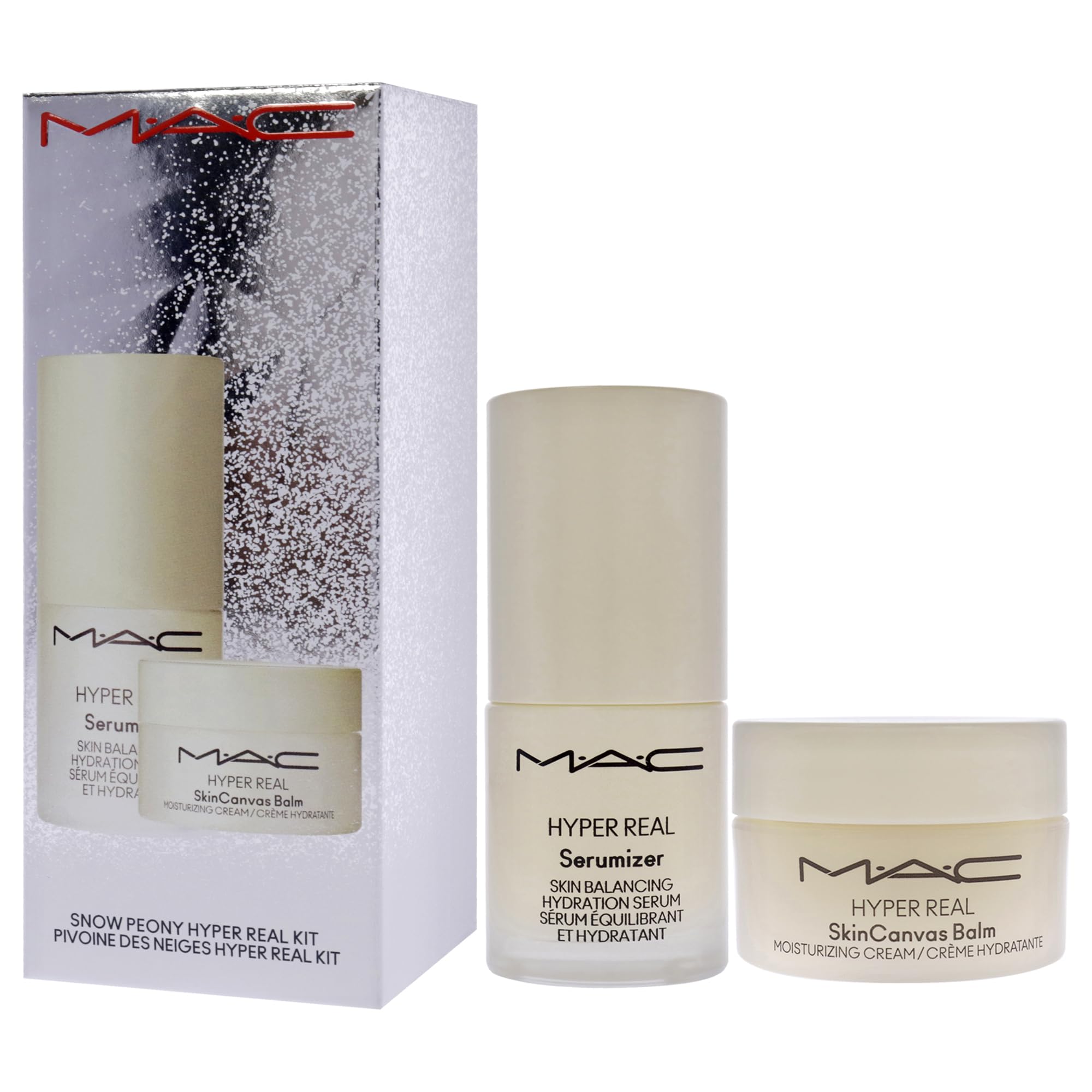 MAC Bizzare Blizzard Snow Peony Hyper Real 2-Pc Kit – Serum & Cream