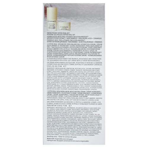 MAC Bizzare Blizzard Snow Peony Hyper Real 2-Pc Kit – Serum & Cream
