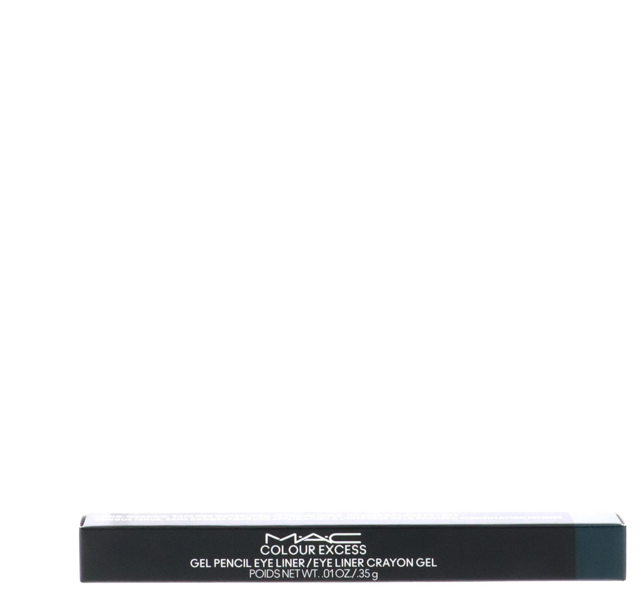 MAC Colour Excess Gel Pencil Eye Liner - Hell-Bent | Black with Multicolored Pearls 0.01 oz